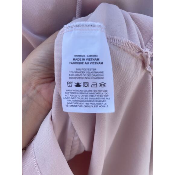 Women's Nike Dri Fit Pull Over Lightweight Hoodie Light Pink - Medium - Picture 6 of 7